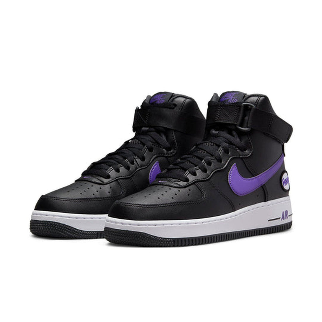 Nike Air Force 1 High '07 LV8 Hoops 'Black Purple'- Streetwear Fashion 950 - levefly.com