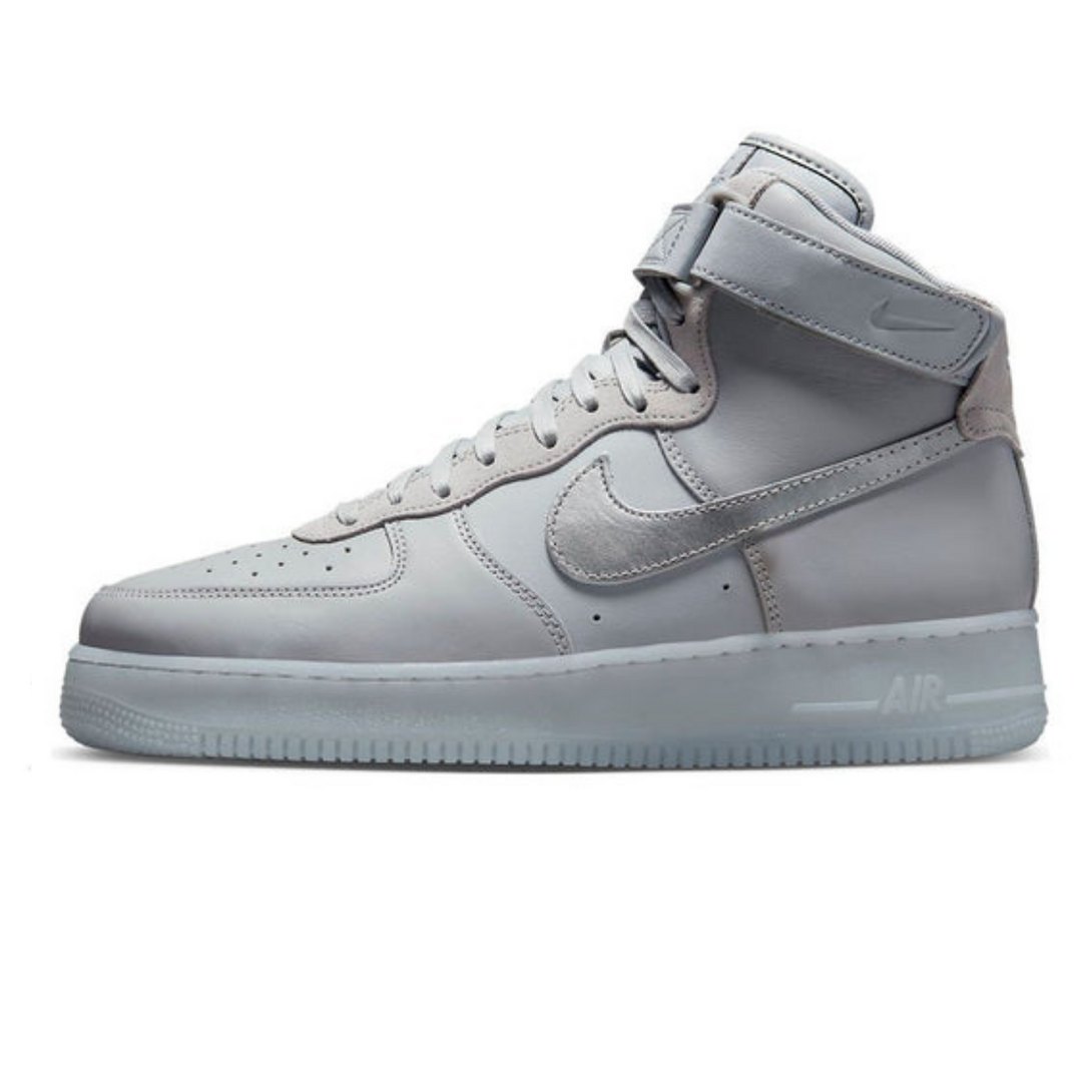 Nike Air Force 1 High '07 Premium Shoes 'Wolf Grey'- Streetwear Fashion 950 - levefly.com