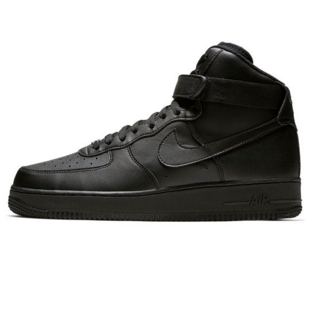 Nike Air Force 1 High '07 'Triple Black 2020'- Streetwear Fashion 950 - levefly.com