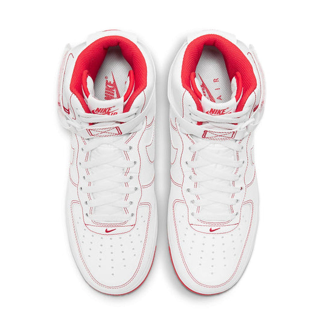 Nike Air Force 1 High '07 'University Red'- Streetwear Fashion 950 - levefly.com