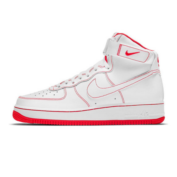 Nike Air Force 1 High '07 'University Red'- Streetwear Fashion 950 - levefly.com