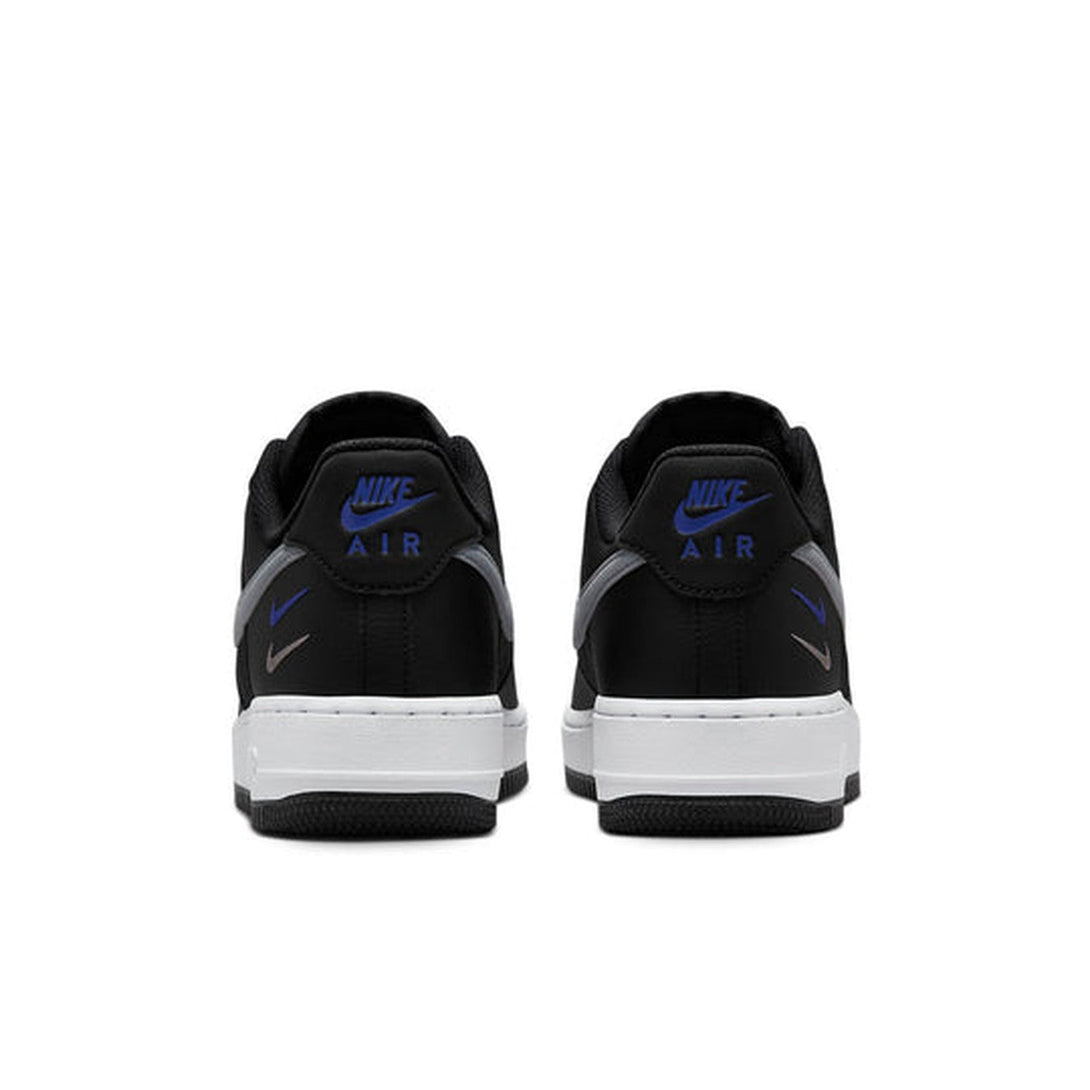 Nike Air Force 1 Low '07 'Double Swoosh Black Racer Blue'- Streetwear Fashion 950 - levefly.com