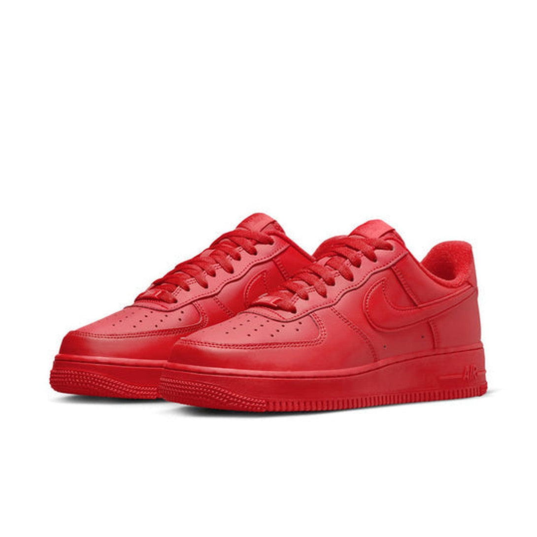 Nike Air Force 1 Low '07 LV8 1 'Triple Red'- Streetwear Fashion 950 - levefly.com