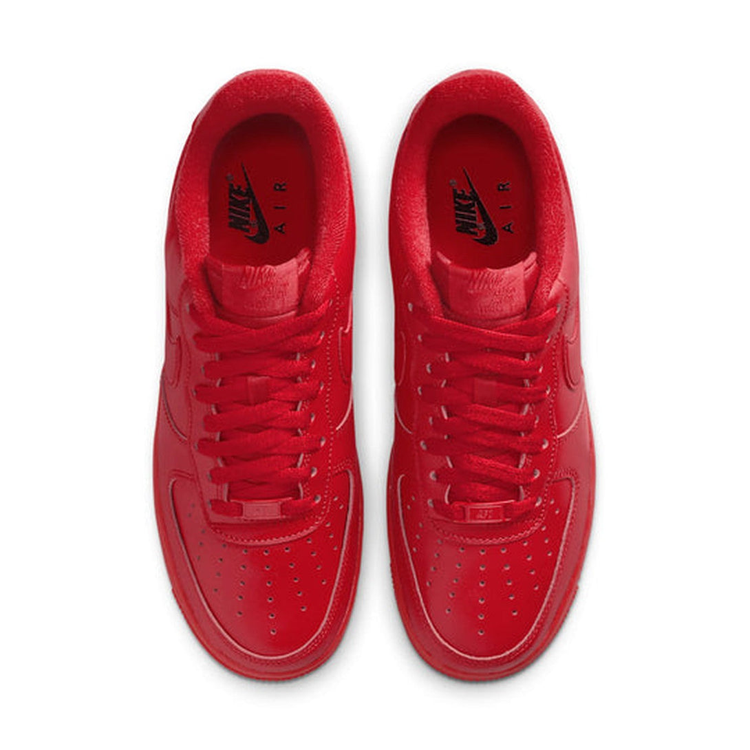 Nike Air Force 1 Low '07 LV8 1 'Triple Red'- Streetwear Fashion 950 - levefly.com