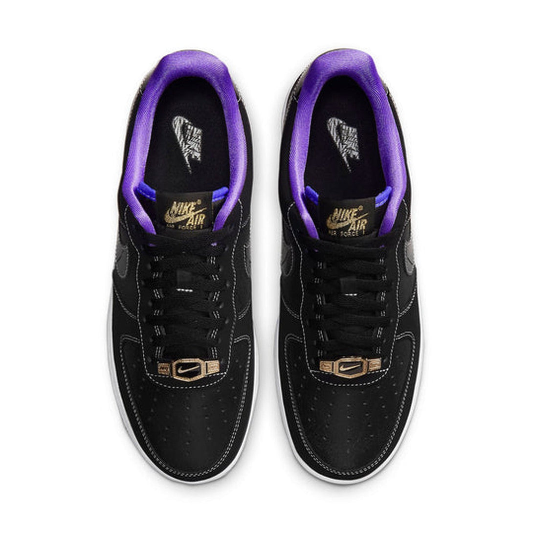 Nike Air Force 1 Low '07 LV8 EMB 'World Champ - Lakers'- Streetwear Fashion 950 - levefly.com