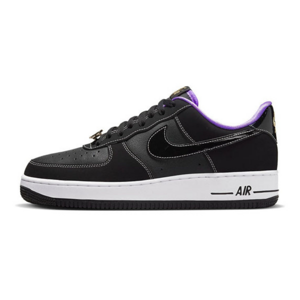 Nike Air Force 1 Low '07 LV8 EMB 'World Champ - Lakers'- Streetwear Fashion 950 - levefly.com