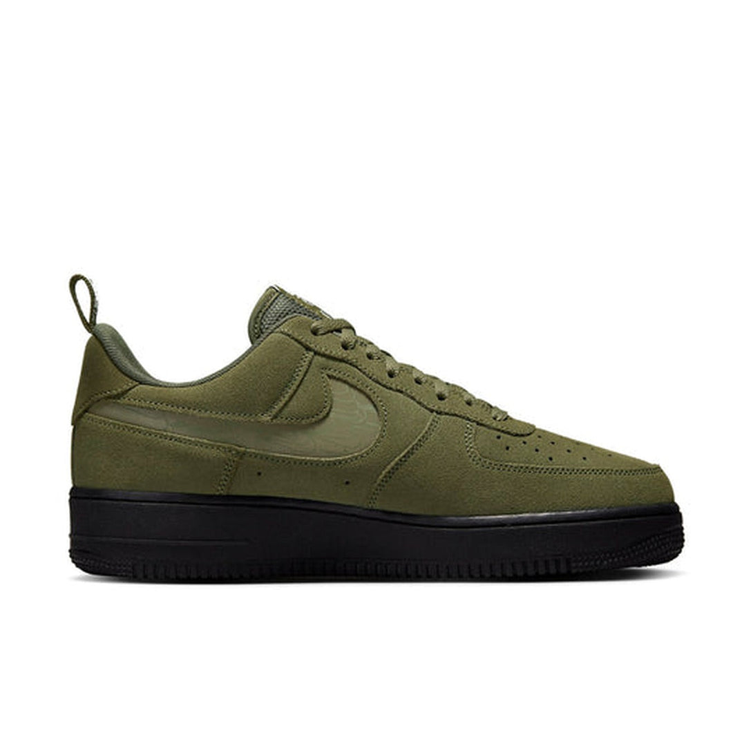 Nike Air Force 1 Low '07 LV8 'Reflective Swoosh - Cargo Khaki'- Streetwear Fashion 950 - levefly.com