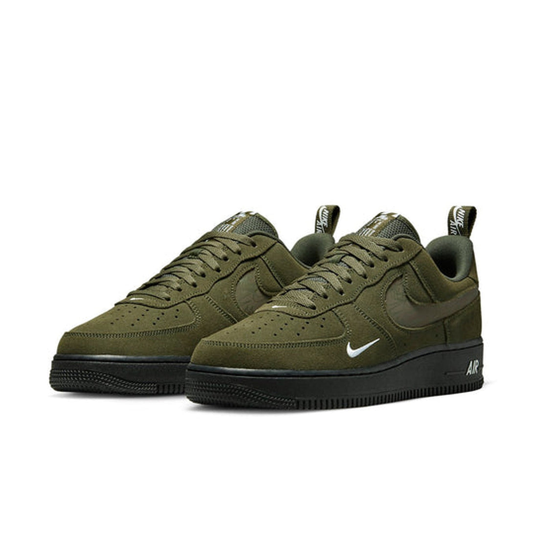 Nike Air Force 1 Low '07 LV8 'Reflective Swoosh - Cargo Khaki'- Streetwear Fashion 950 - levefly.com