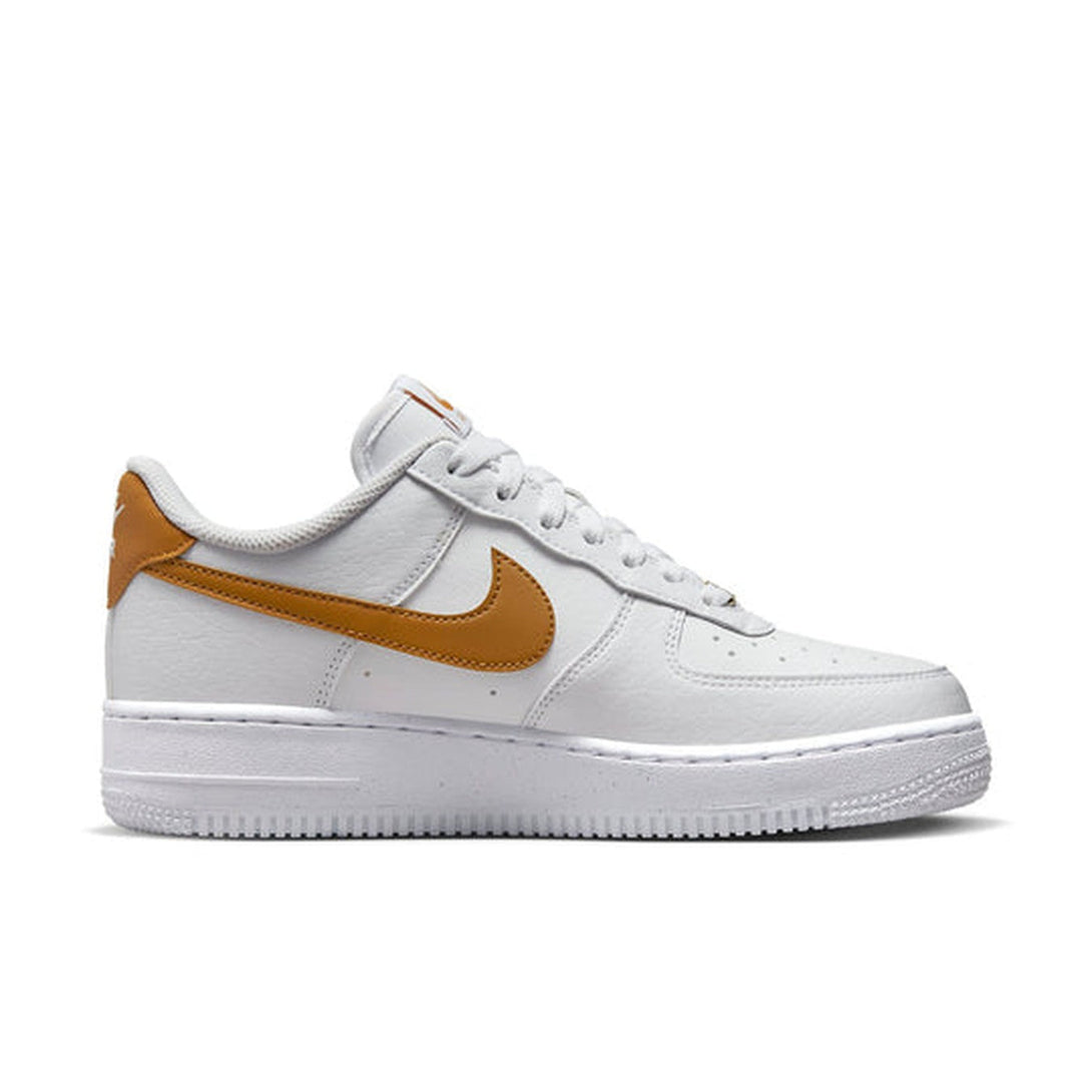 Nike Air Force 1 Low '07 Next Nature 'White Gold Suede'- Streetwear Fashion 950 - levefly.com