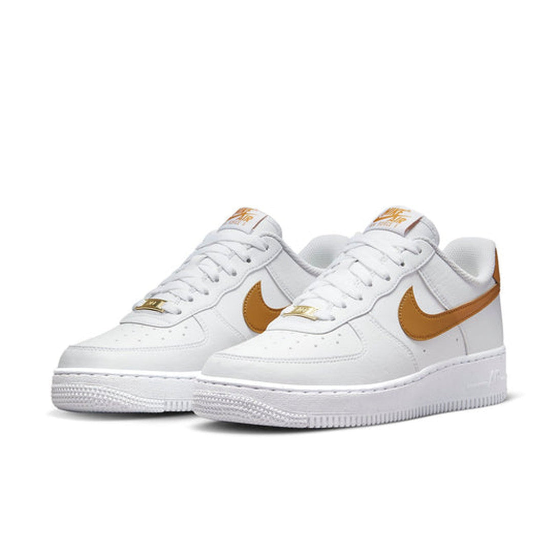 Nike Air Force 1 Low '07 Next Nature 'White Gold Suede'- Streetwear Fashion 950 - levefly.com