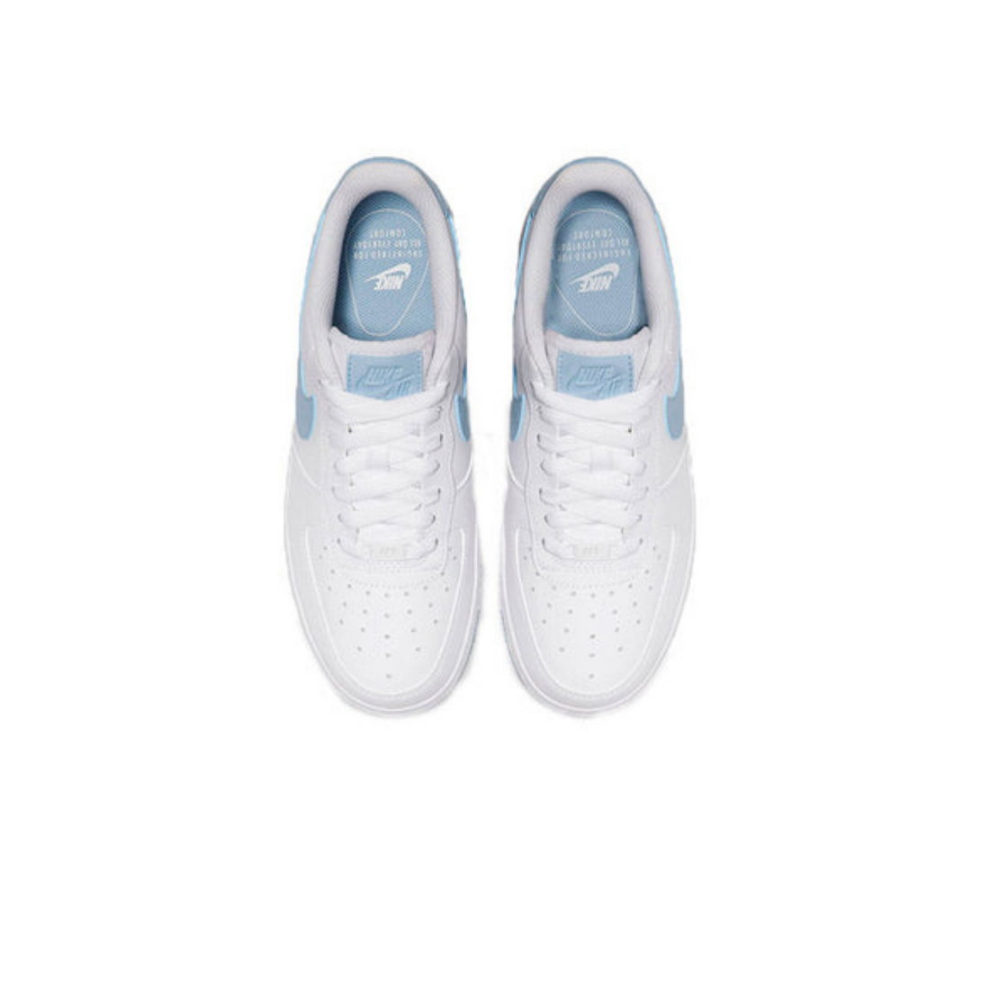 Nike Air Force 1 Low '07 Patent 'Light Armory Blue'- Streetwear Fashion 950 - levefly.com