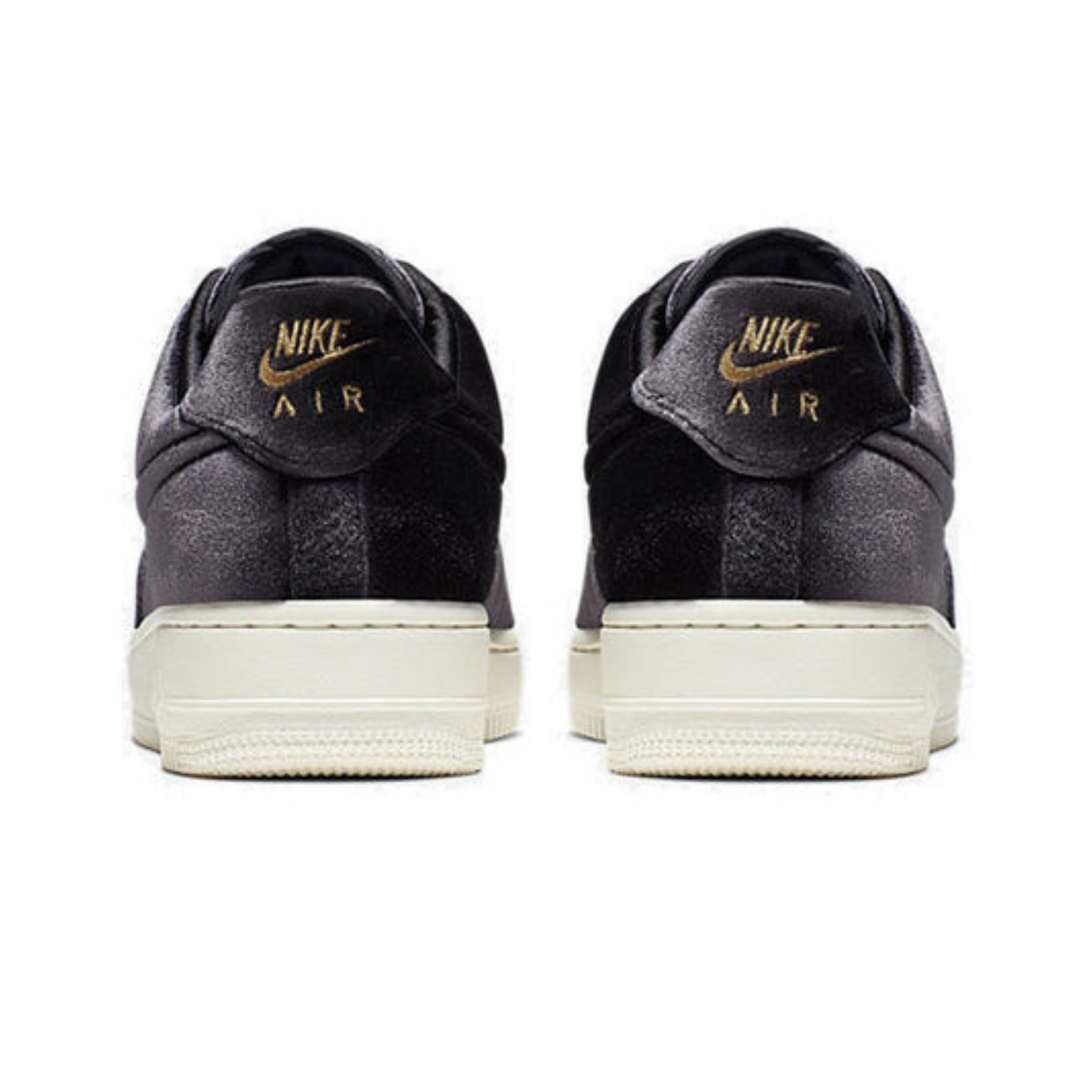 Nike Air Force 1 Low '07 Premium 'Black Velour'- Streetwear Fashion 950 - levefly.com