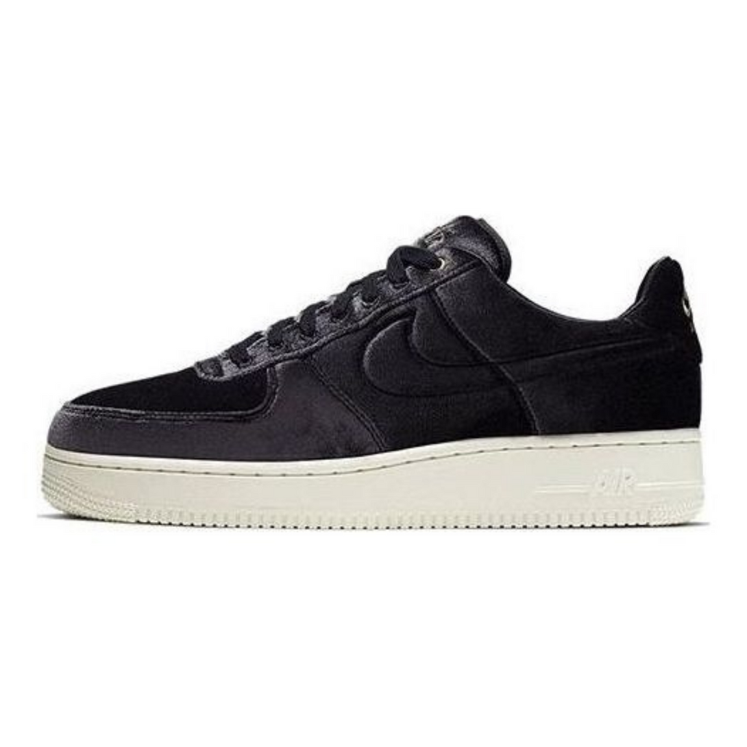 Nike Air Force 1 Low '07 Premium 'Black Velour'- Streetwear Fashion 950 - levefly.com