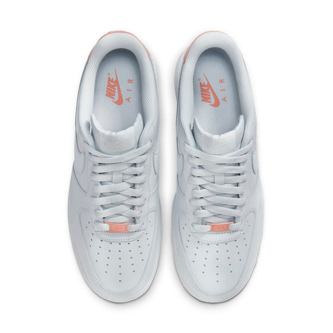 Nike Air Force 1 Low '07 'Pure Platinum Red Stardust'- Streetwear Fashion 950 - levefly.com