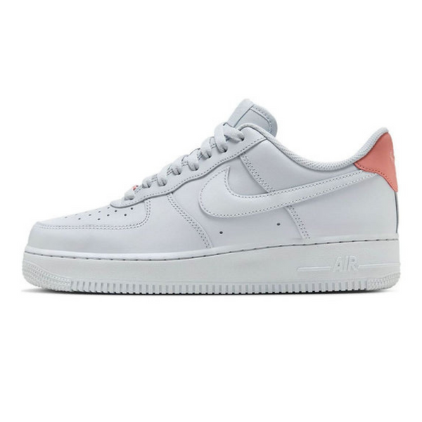 Nike Air Force 1 Low '07 'Pure Platinum Red Stardust'- Streetwear Fashion 950 - levefly.com