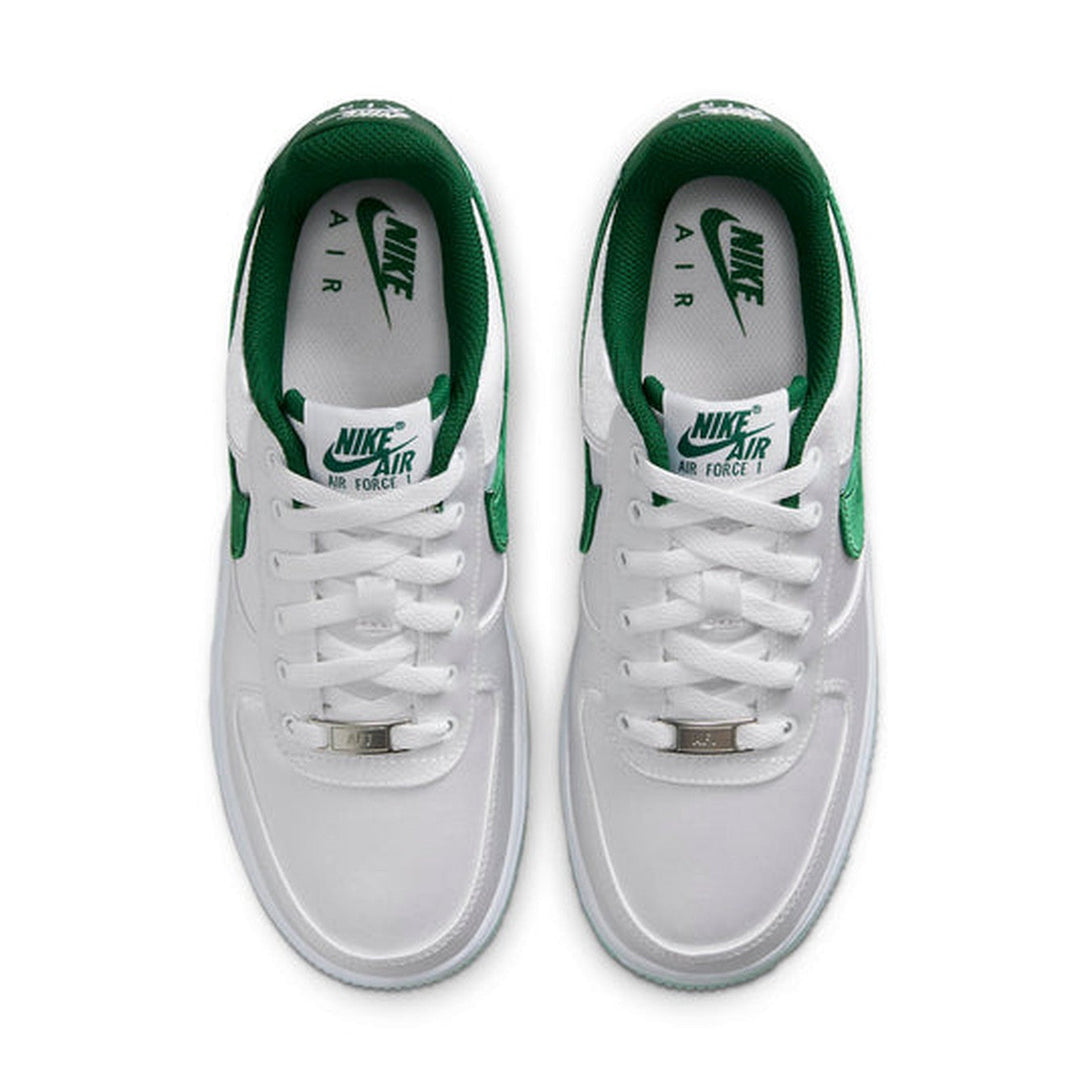 Nike Air Force 1 Low '07 'Satin' White Pine Green- Streetwear Fashion 950 - levefly.com