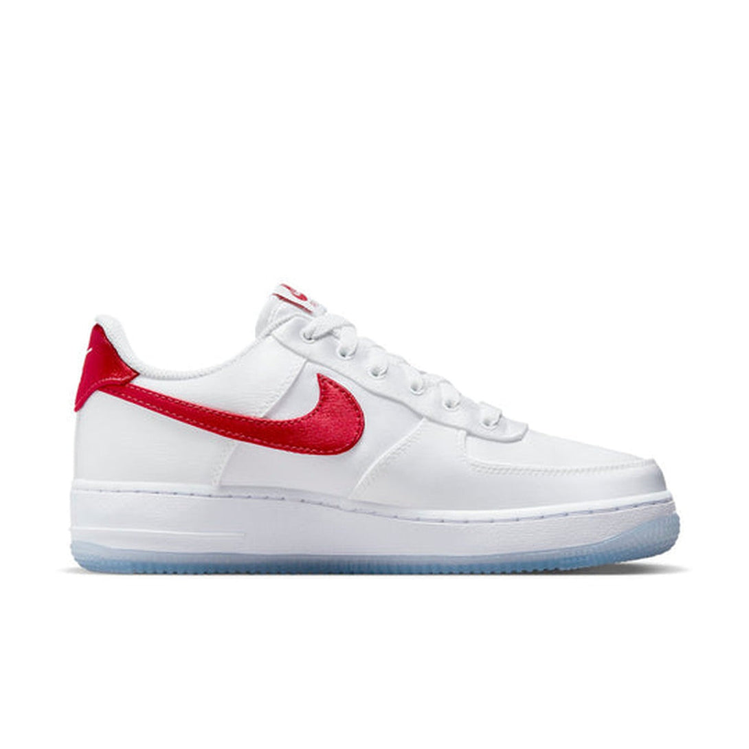 Nike Air Force 1 Low '07 'Satin White Varsity Red'- Streetwear Fashion 950 - levefly.com