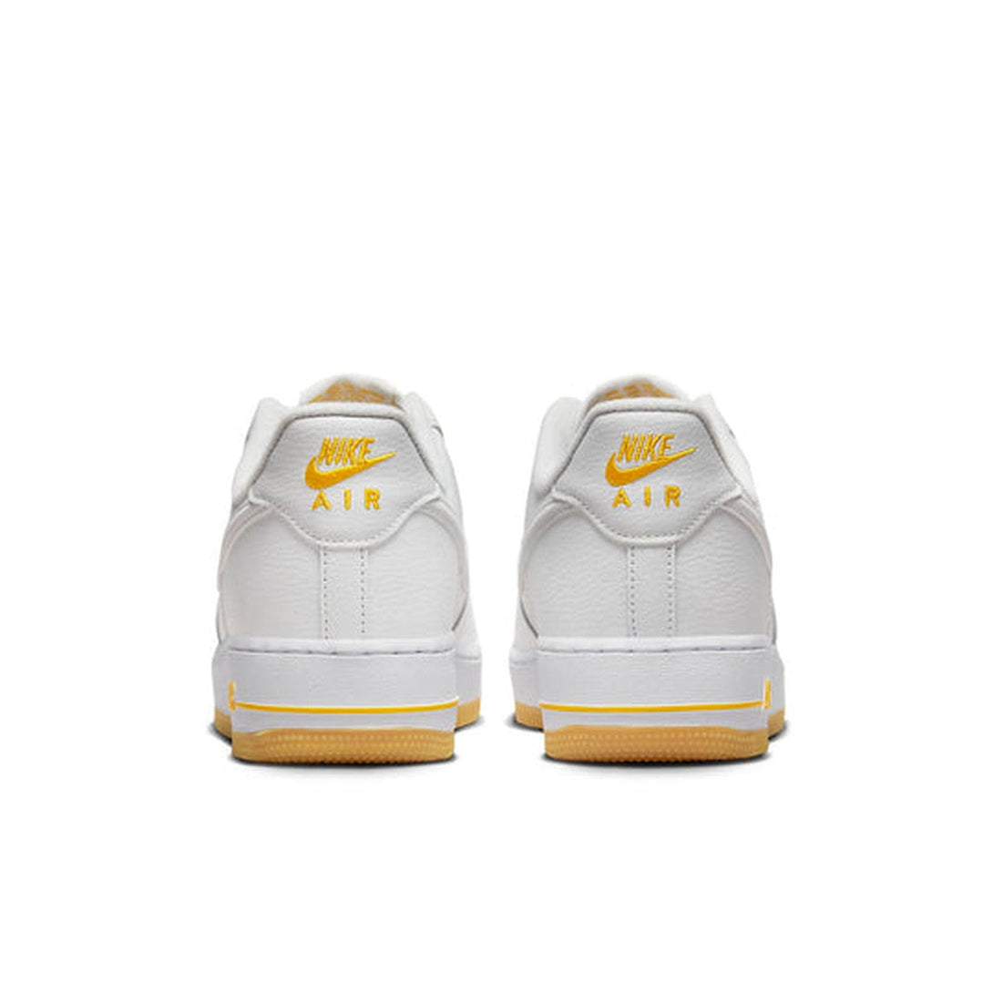 Nike Air Force 1 Low '07 'White University Gold Gum'- Streetwear Fashion 950 - levefly.com