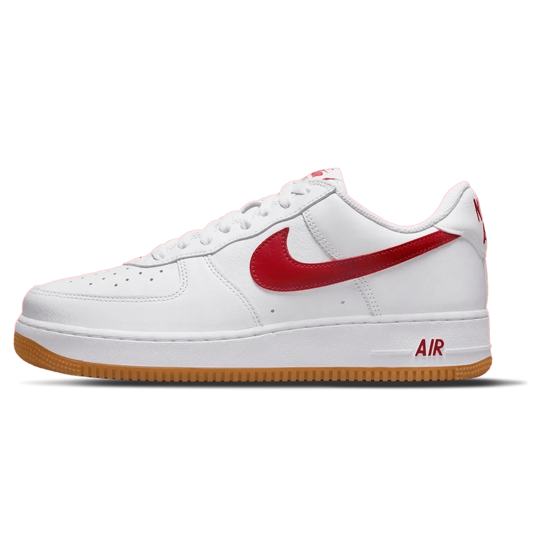 Nike Air Force 1 Low 'Colour of the Month - White University Red'- Streetwear Fashion 950 - levefly.com