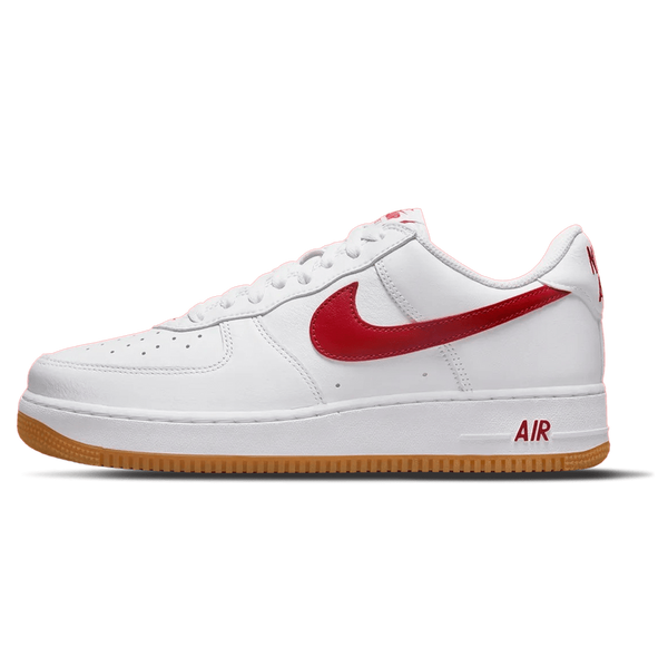 Nike Air Force 1 Low 'Colour of the Month - White University Red'- Streetwear Fashion 950 - levefly.com