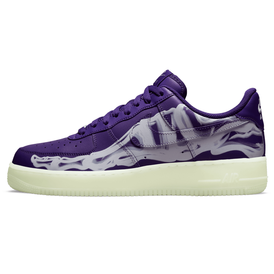 Nike Air Force 1 Low 'Purple Skeleton'- Streetwear Fashion 950 - levefly.com