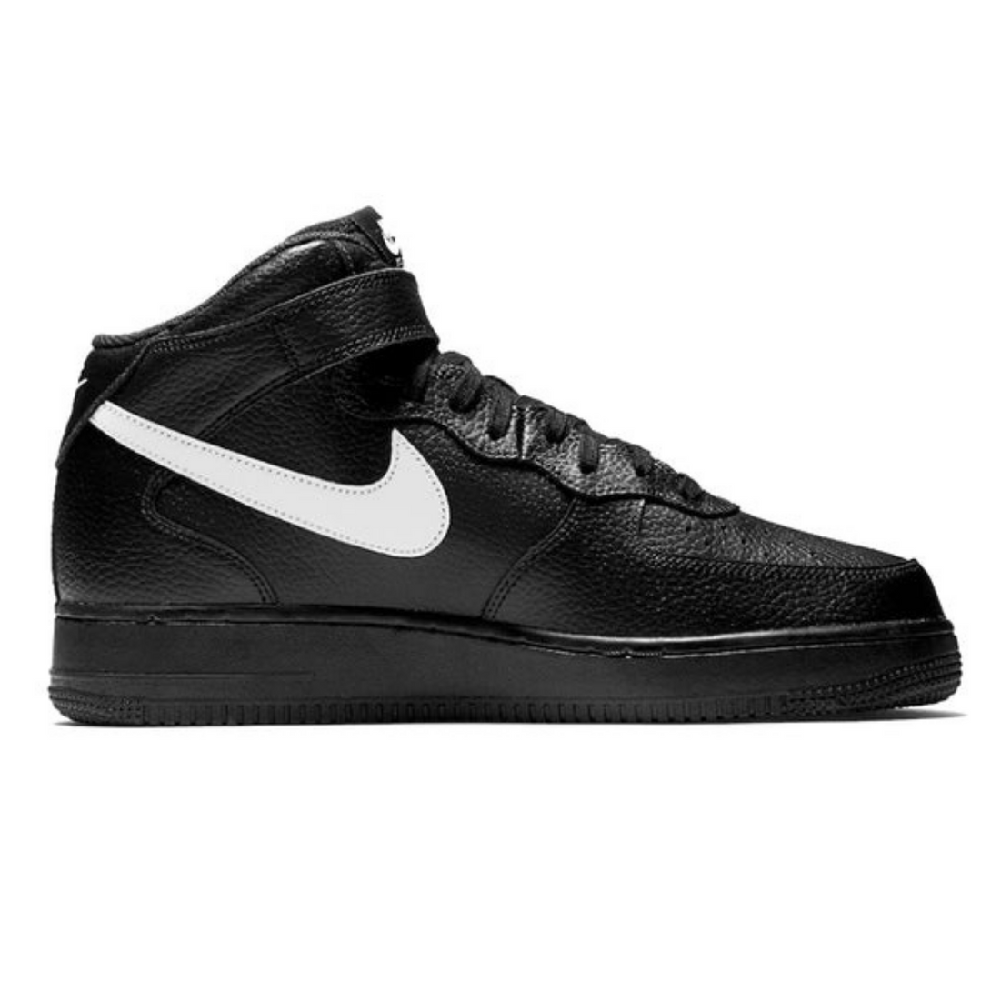 Nike Air Force 1 Mid '07 'Black Sail'- Streetwear Fashion 950 - levefly.com