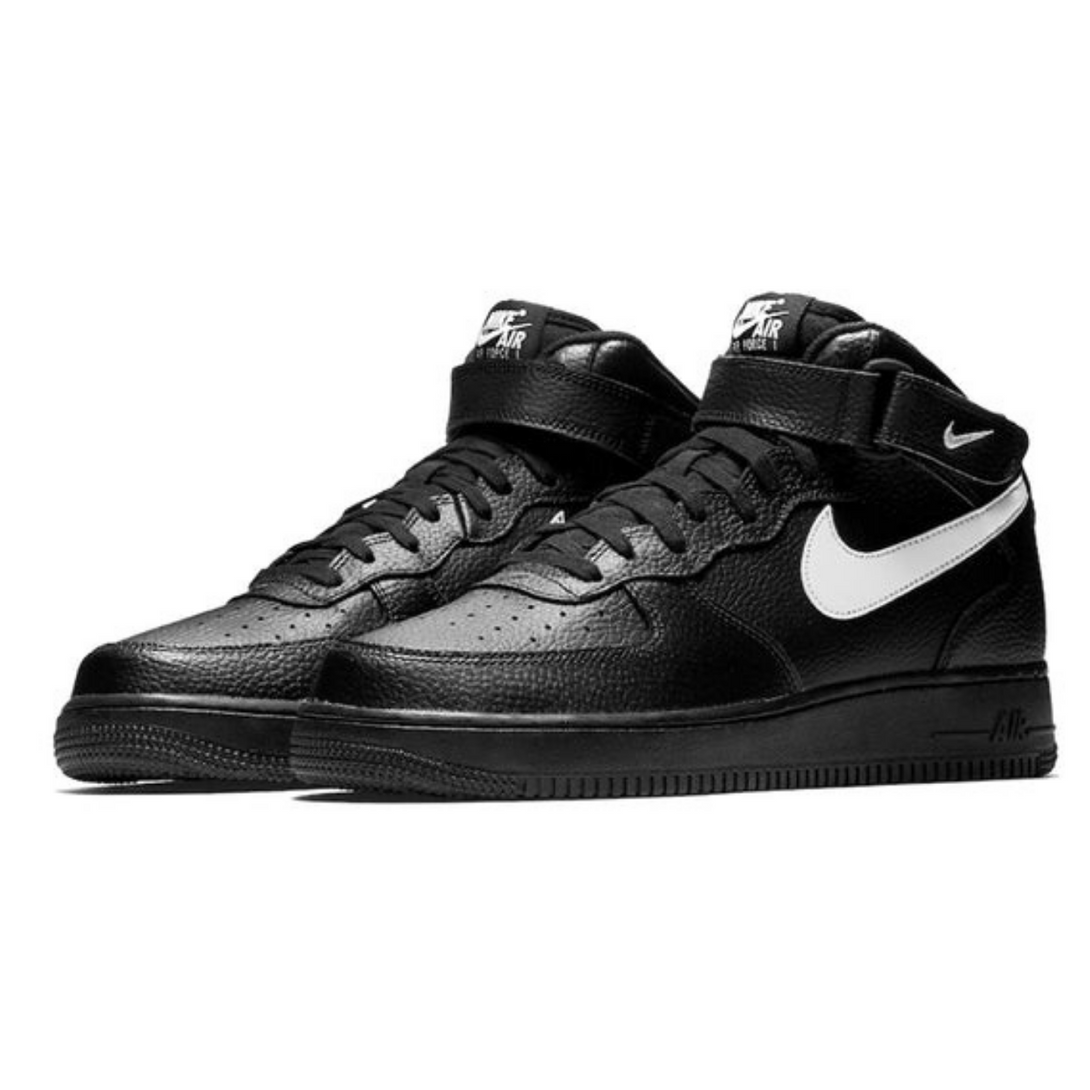 Nike Air Force 1 Mid '07 'Black Sail'- Streetwear Fashion 950 - levefly.com