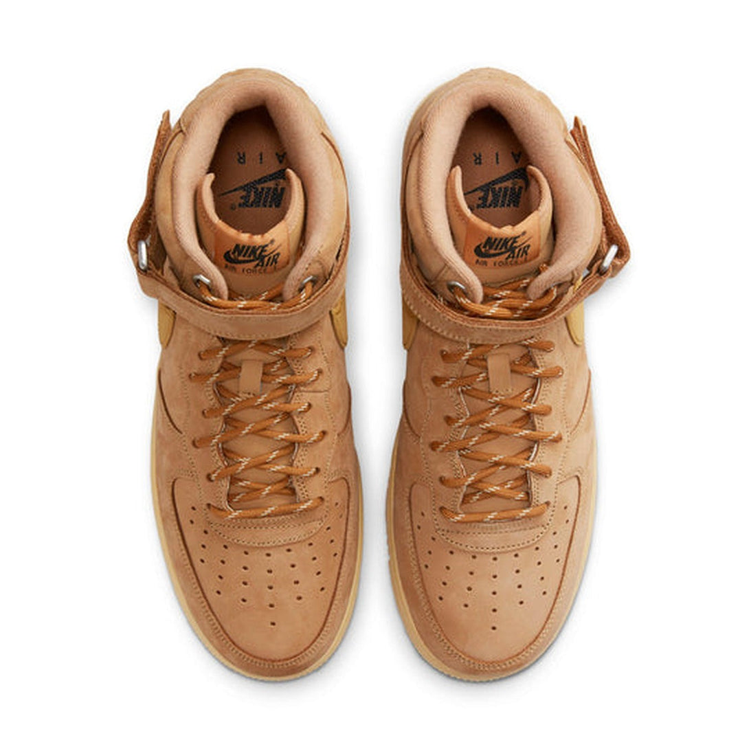 Nike Air Force 1 Mid '07 'Flax'- Streetwear Fashion 950 - levefly.com