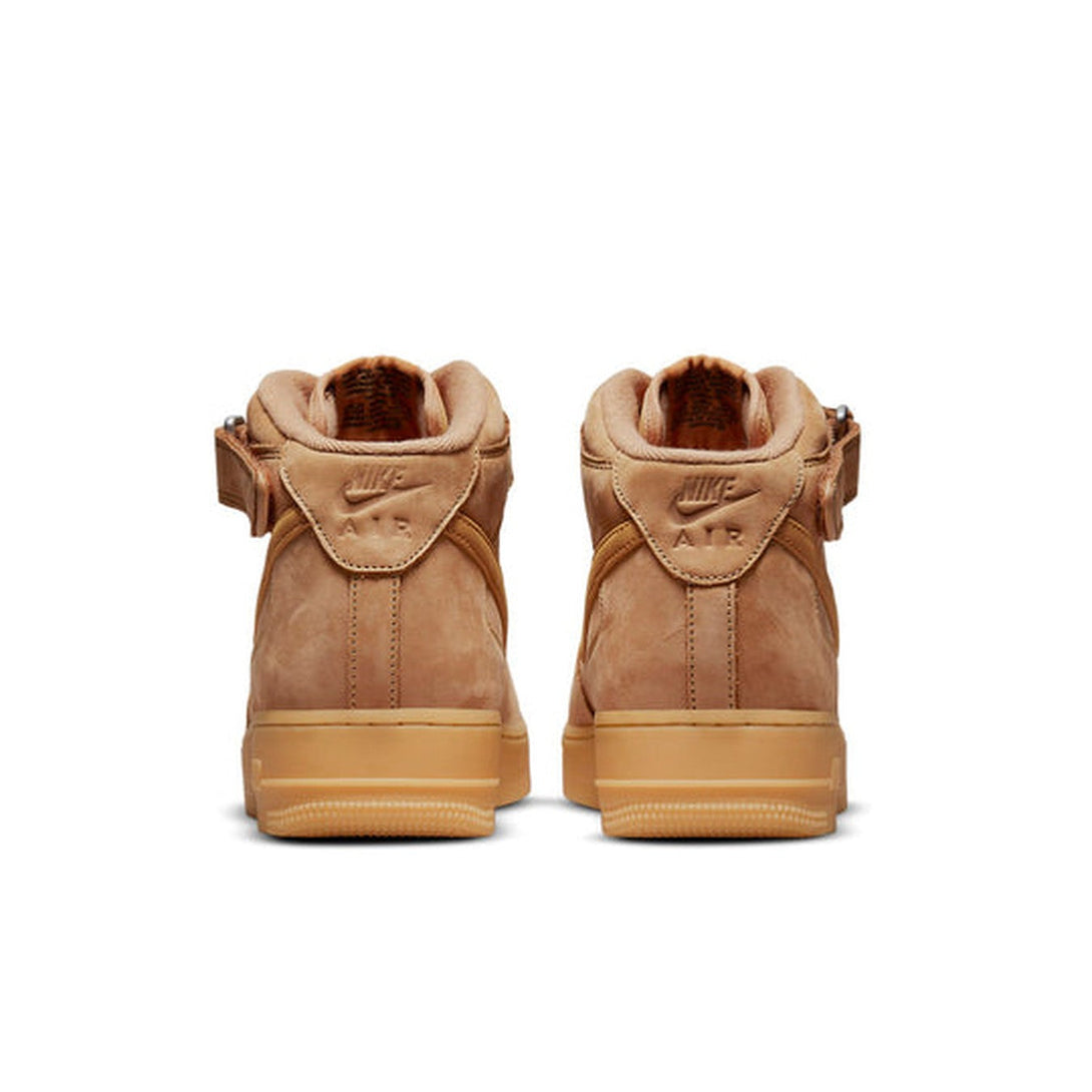 Nike Air Force 1 Mid '07 'Flax'- Streetwear Fashion 950 - levefly.com