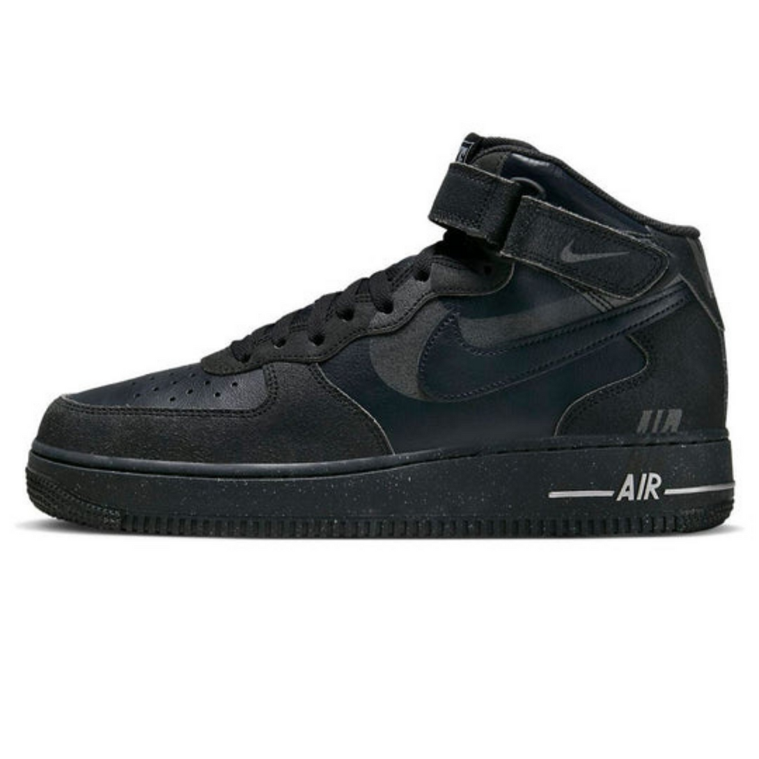 Nike Air Force 1 Mid '07 'Halloween - Midnight'- Streetwear Fashion 950 - levefly.com