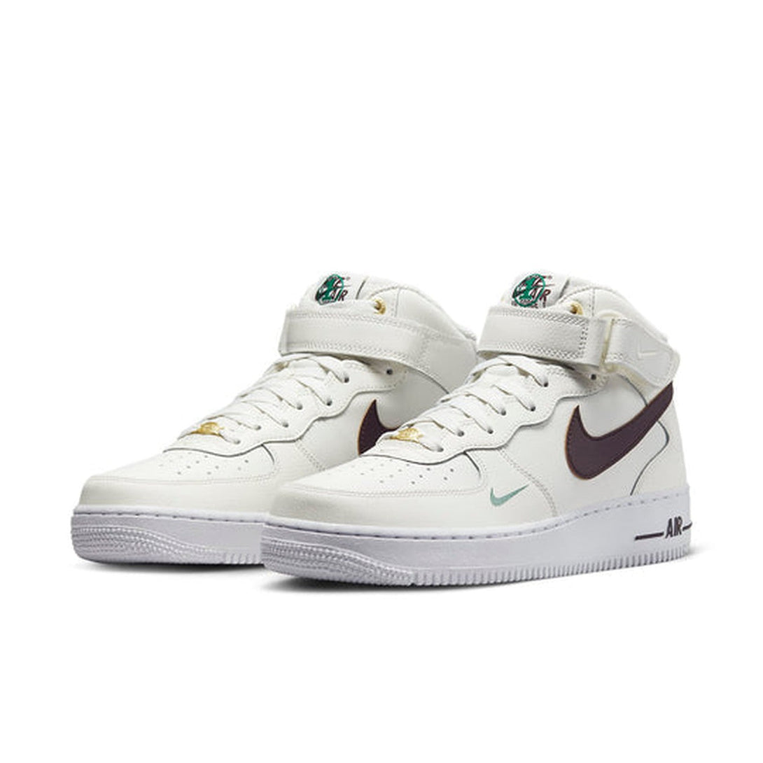 Nike Air Force 1 Mid '07 LV8 '40th Anniversary - Sail Brown Basalt'- Streetwear Fashion 950 - levefly.com