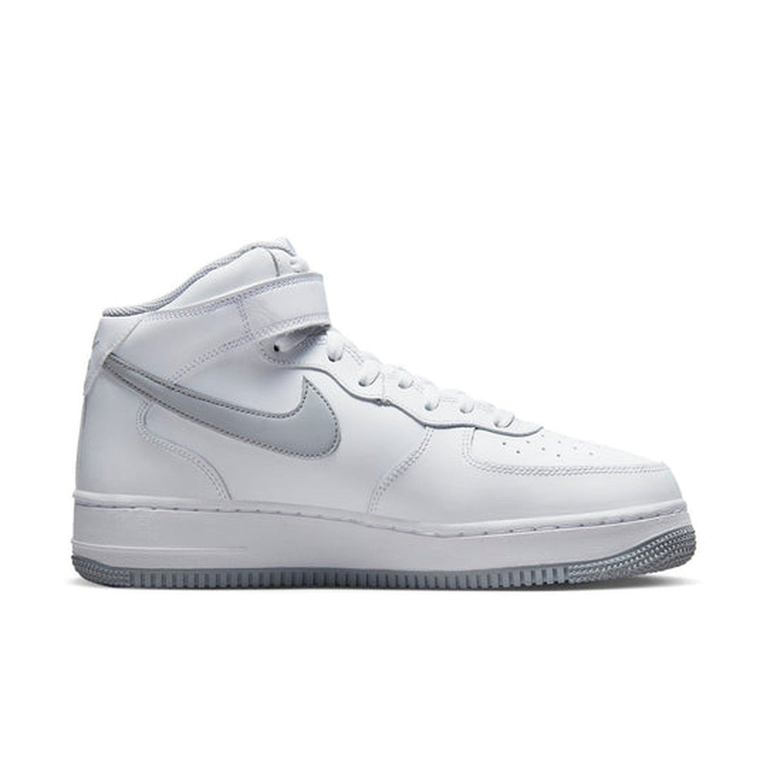 Nike Air Force 1 Mid '07 'White Wolf Grey'- Streetwear Fashion 950 - levefly.com