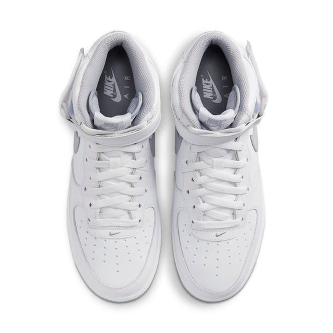 Nike Air Force 1 Mid '07 'White Wolf Grey'- Streetwear Fashion 950 - levefly.com