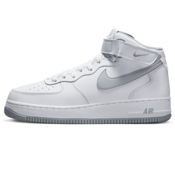 Nike Air Force 1 Mid '07 'White Wolf Grey'- Streetwear Fashion 950 - levefly.com