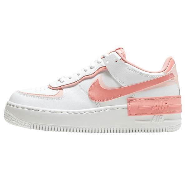 Nike Air Force 1 Shadow 'White Pink' (W)- Streetwear Fashion 950 - levefly.com