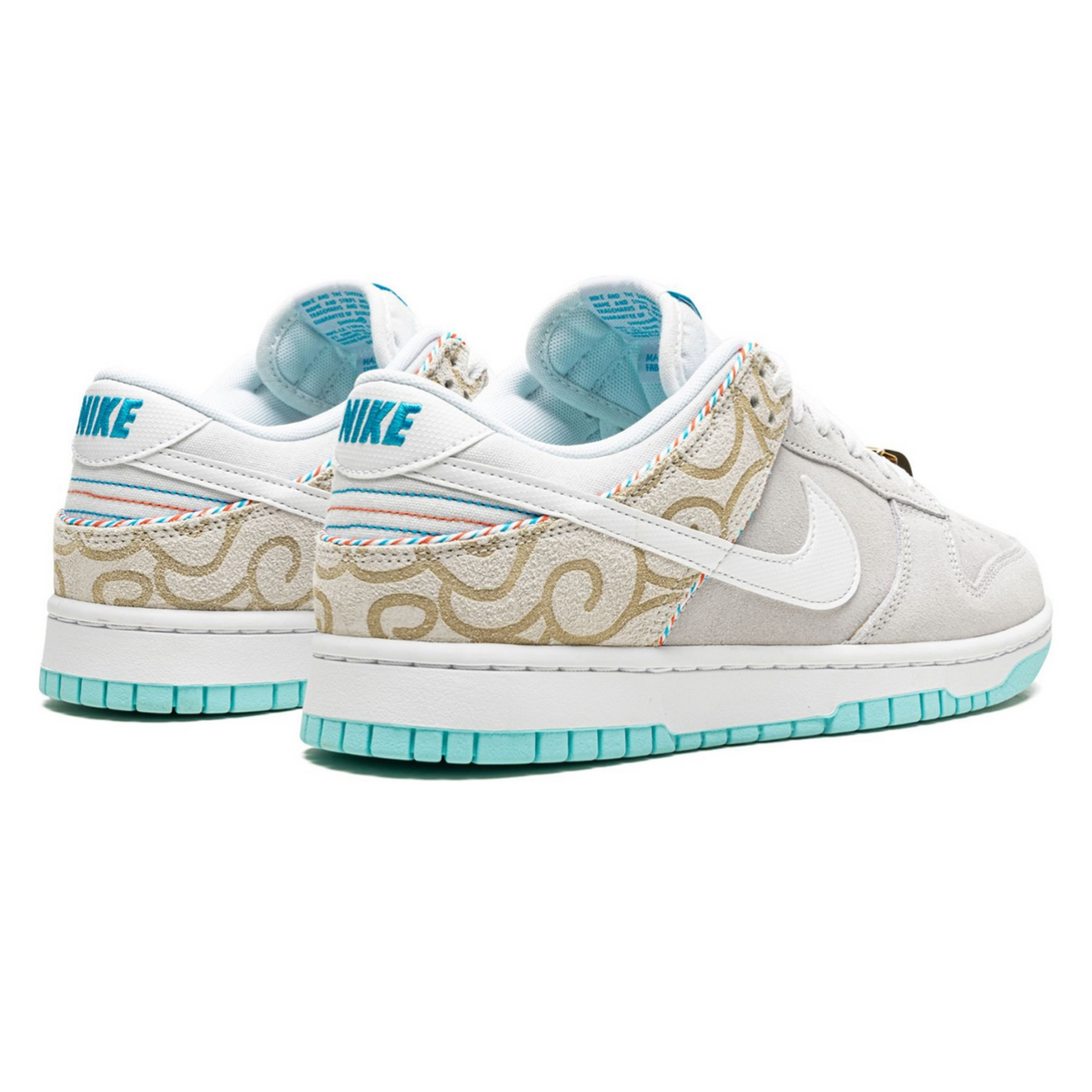 Nike Dunk Low "Barbershop - Grey"- Streetwear Fashion 950 - levefly.com