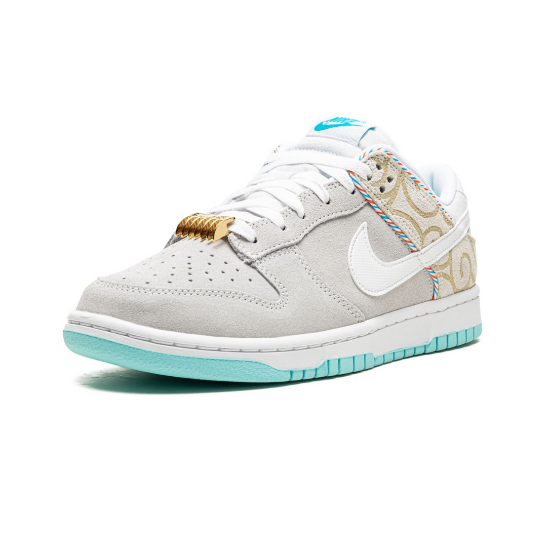 Nike Dunk Low "Barbershop - Grey"- Streetwear Fashion 950 - levefly.com