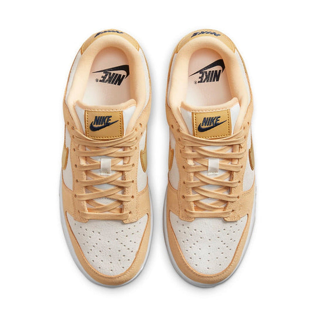 Nike Dunk Low 'Celestial Gold Suede'- Streetwear Fashion 950 - levefly.com