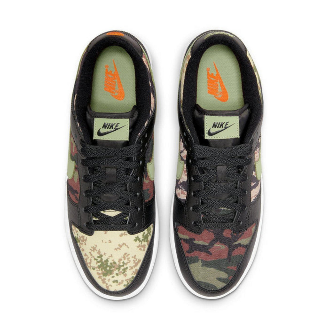 Nike Dunk Low Crazy Camo- Streetwear Fashion 950 - levefly.com