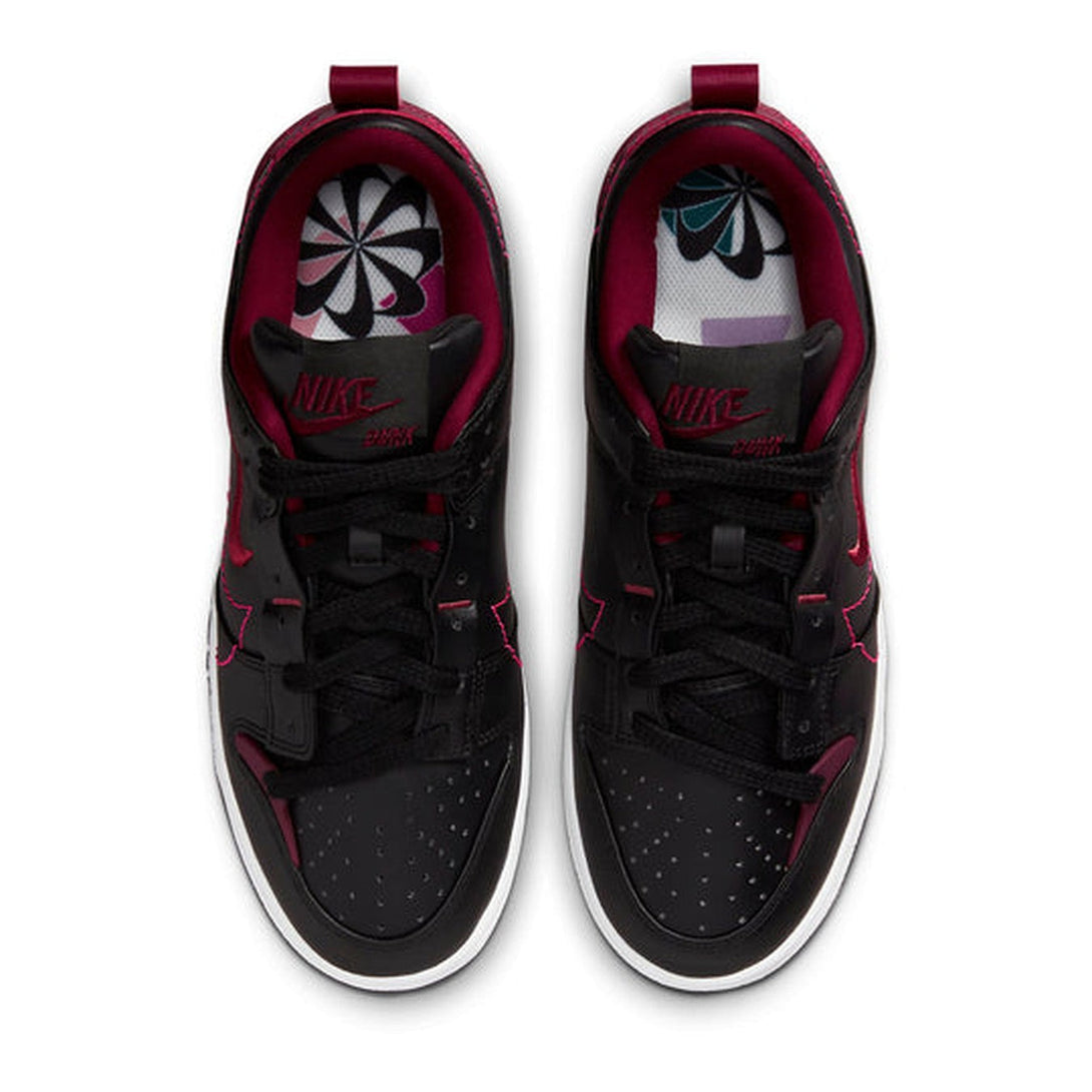 Nike Dunk Low Disrupt 2 'Black Dark Beetroot'- Streetwear Fashion 950 - levefly.com