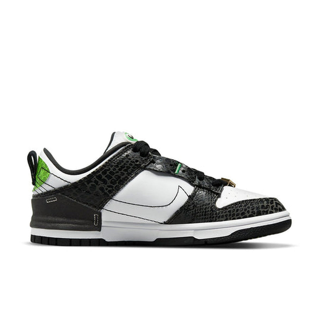 Nike Dunk Low Disrupt 2 'Just Do It - Black Snakeskin'- Streetwear Fashion 950 - levefly.com