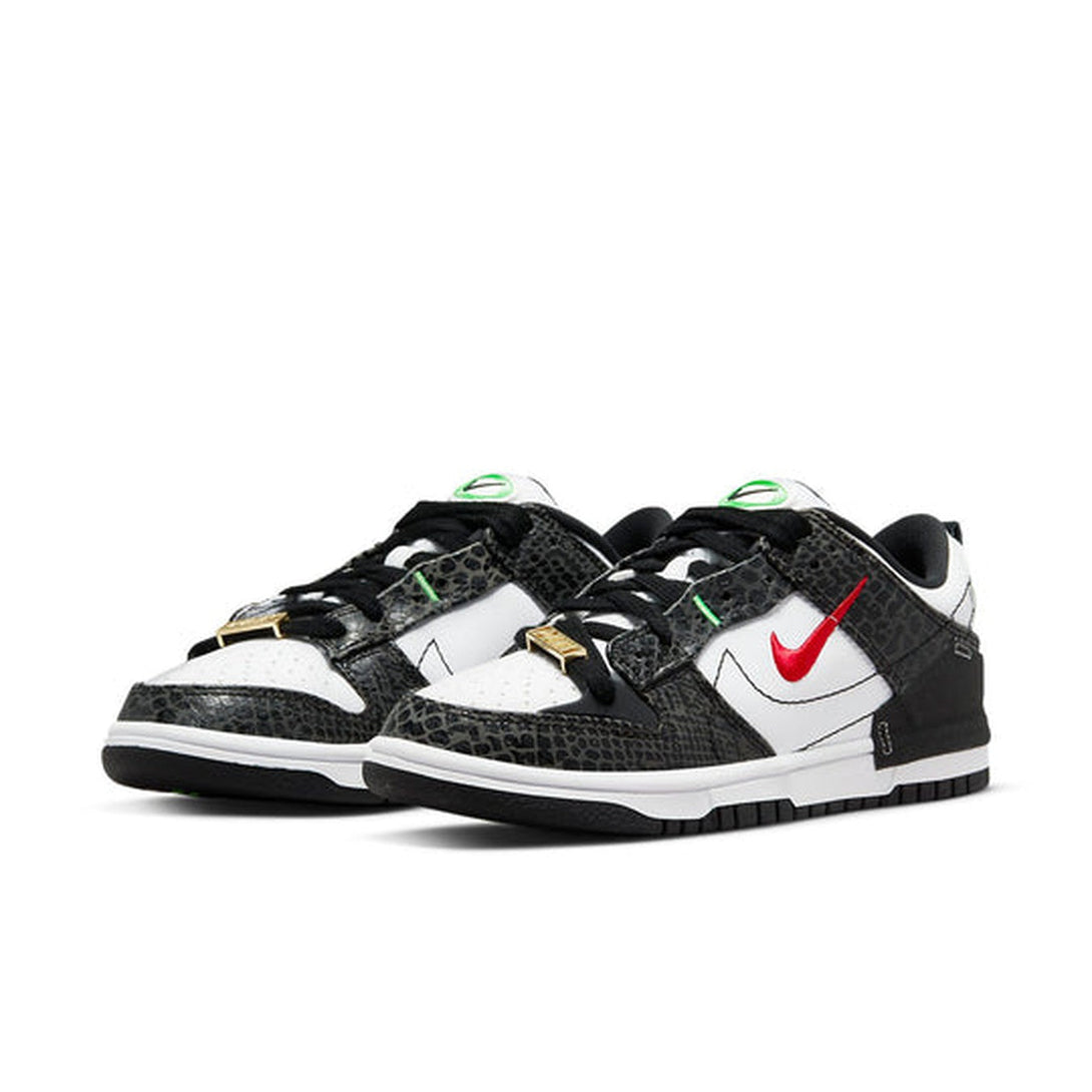 Nike Dunk Low Disrupt 2 'Just Do It - Black Snakeskin'- Streetwear Fashion 950 - levefly.com