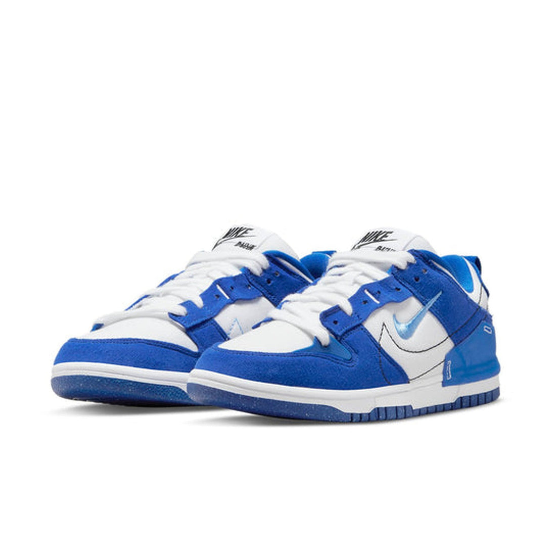 Nike Dunk Low Disrupt 2 'White Hyper Royal'- Streetwear Fashion 950 - levefly.com