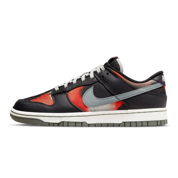 Nike Dunk Low 'Graffiti Pack - Black Red'- Streetwear Fashion 950 - levefly.com