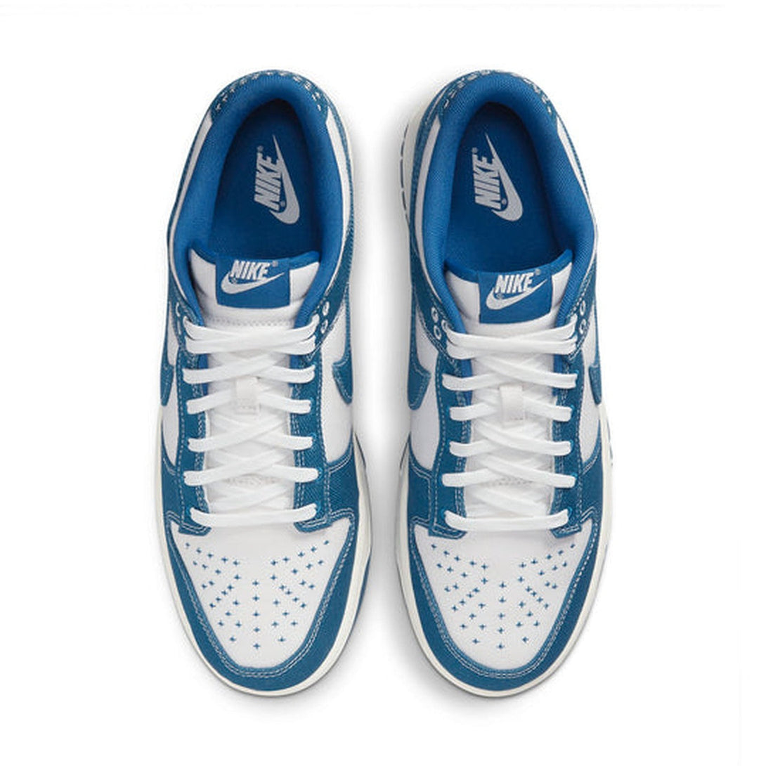 Nike Dunk Low 'Industrial Blue Sashiko'- Streetwear Fashion 950 - levefly.com