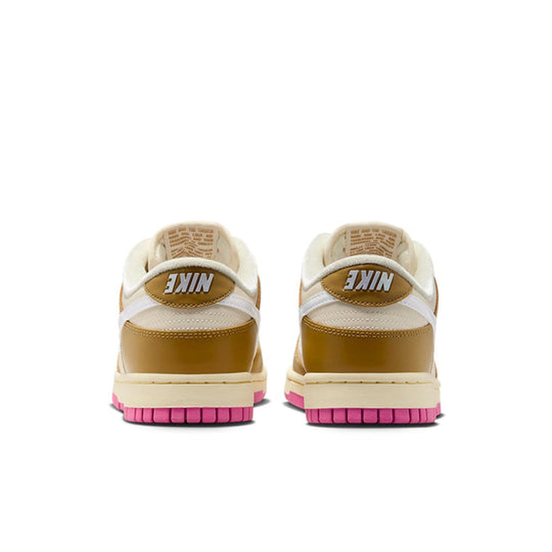 Nike Dunk Low 'Just Do It - Bronzine Pink'- Streetwear Fashion 950 - levefly.com