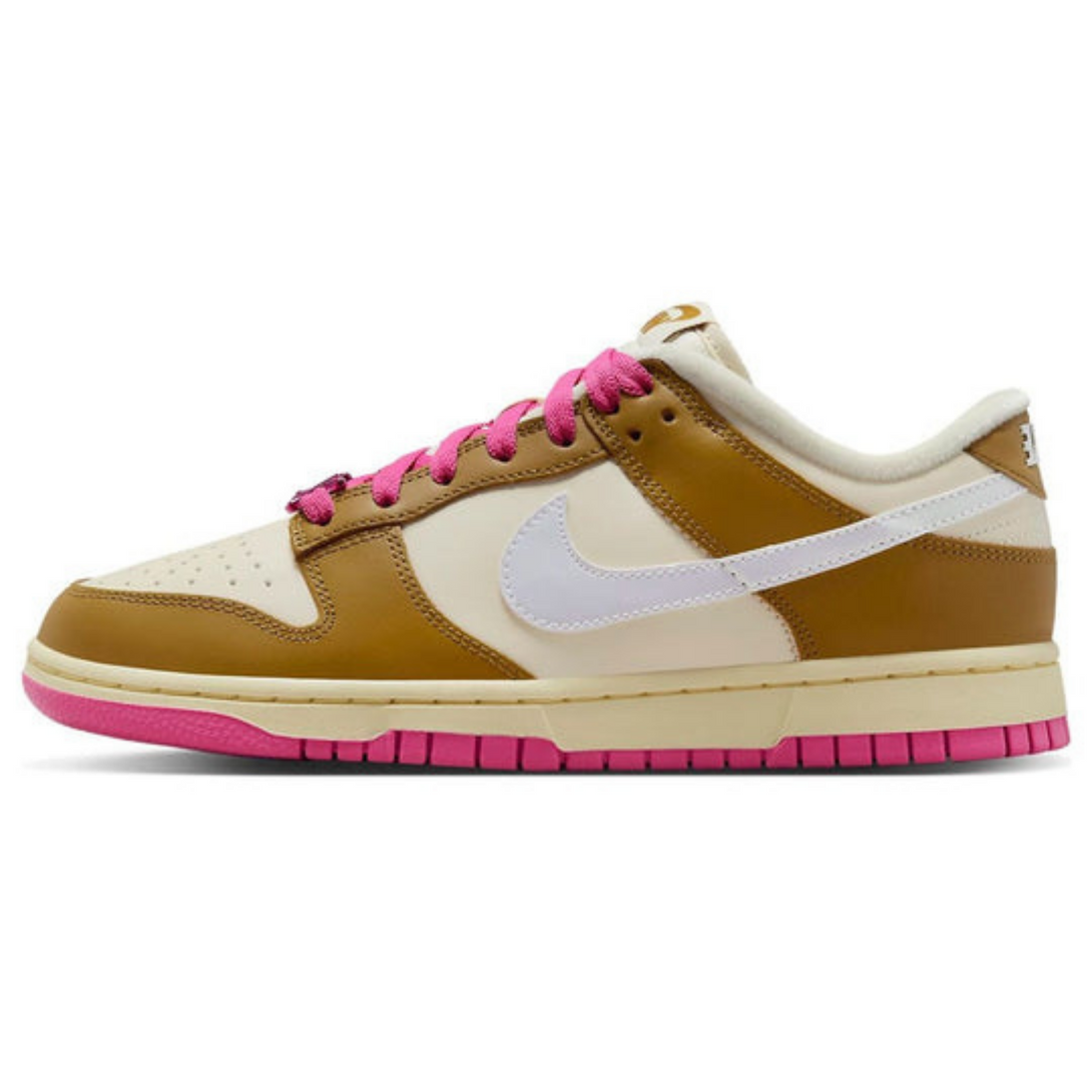 Nike Dunk Low 'Just Do It - Bronzine Pink'- Streetwear Fashion 950 - levefly.com