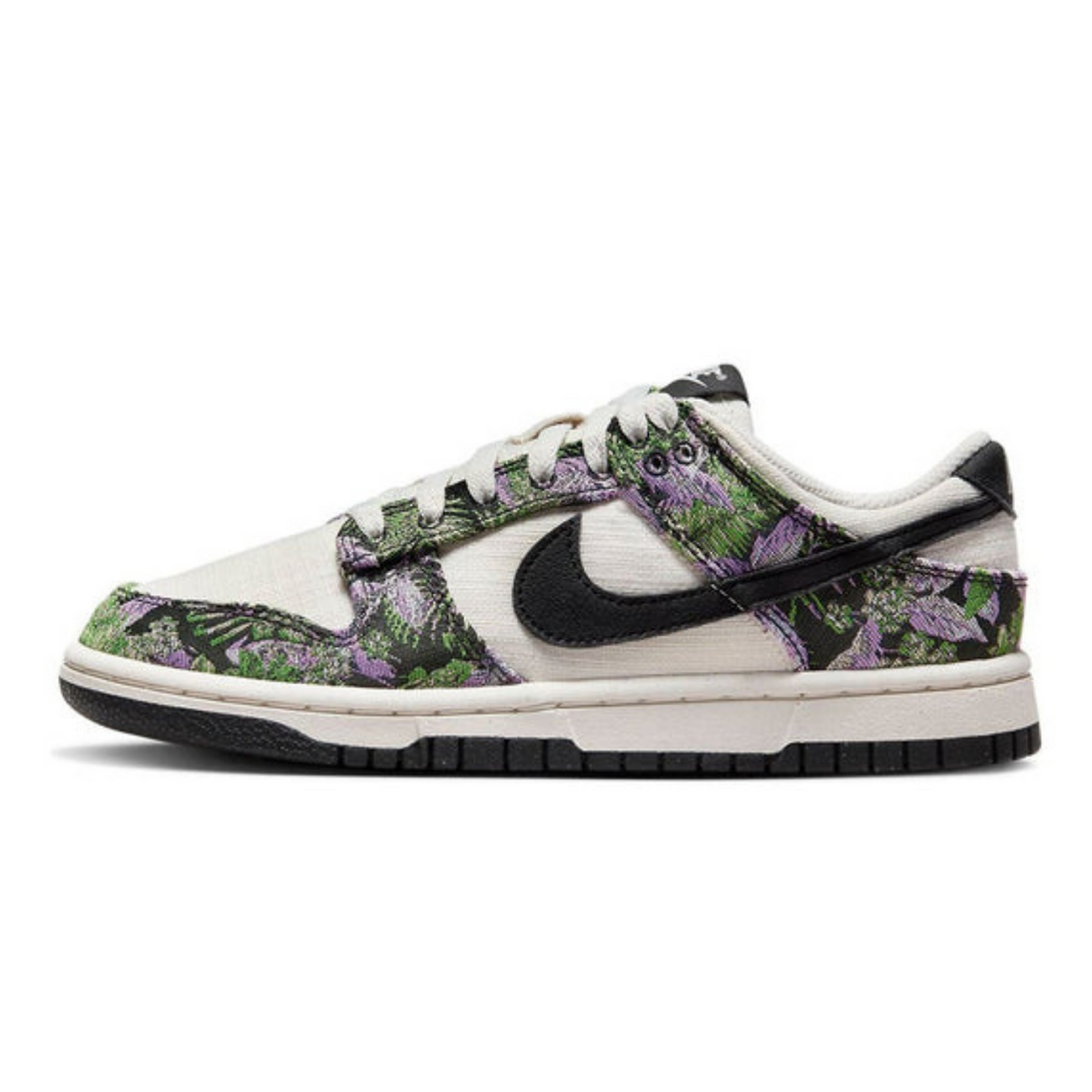 Nike Dunk Low Next Nature 'Floral Tapestry'- Streetwear Fashion 950 - levefly.com