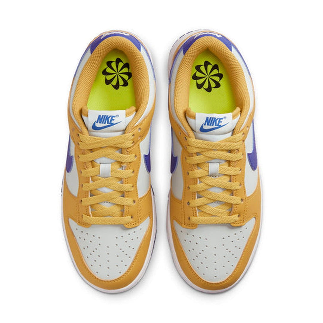 Nike Dunk Low Next Nature 'Wheat Gold Royal'- Streetwear Fashion 950 - levefly.com