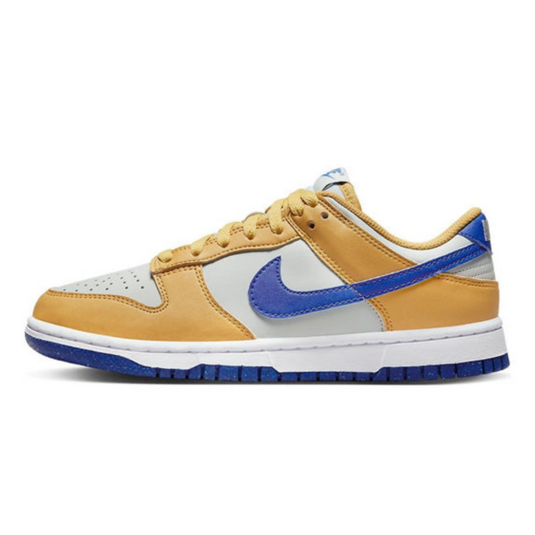 Nike Dunk Low Next Nature 'Wheat Gold Royal'- Streetwear Fashion 950 - levefly.com